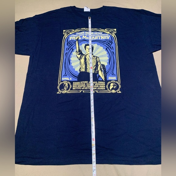 Paul McCartney 2009 T Shirt, NWOT, Size XL - Picture 3 of 5